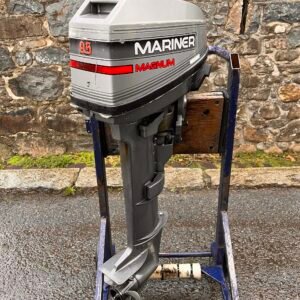 Used 10hp Mariner 2 stroke – Longshaft, manual start, tiller control.