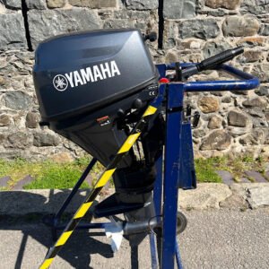 Used 9.8hp Orca- short shft, manual start, tiller control