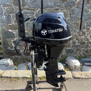 Used 30hp tohatsu – four stroke, longshaft, electric start, tiller control