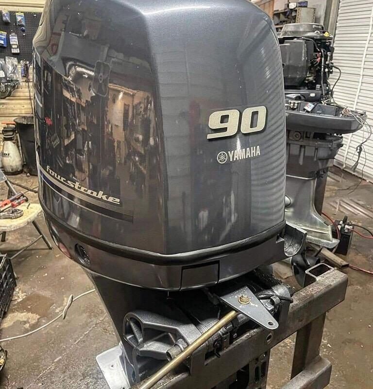 Used Yamaha 90hp Outboard Motor for sale